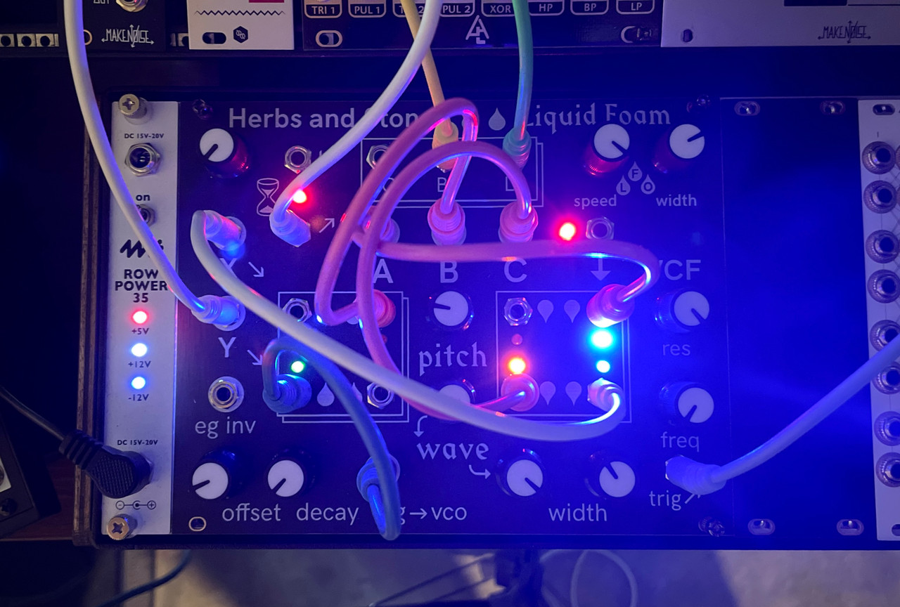 Herbs and Stones Liquid Foam (eurorack)